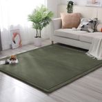 Coral Velvet Kreş Oyun Matı Halı 200 x 300 cm Kaymaz Yumuşak Zemin Halısı Oturma Odası Yatak Odası Çocuk Oyun Alanı için Emekleme ve Spor Aktiviteleri için İdeal