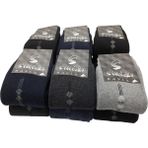 Çorap Diyarı & Stilteks 12 Çift Ekonomik Pamuklu Kışlık Kalın Havlu Erkek Çorap - 40 - 45 - Karışık