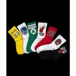 Çorap Dünyam 7'li Basketbol Nba Takim Kolej Tenis Çorap - Renkli - 36 - 44