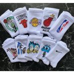 Çorap Dünyam Unisex 10'lu Seri Basketbol Neşeli Kolej Tenis Çorap - 36 - 44 - Beyaz