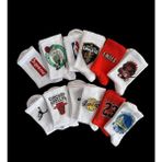 Çorap Dünyam Unisex 12'li Seri Basketbol Neşeli Kolej Tenis Çorap - 36 - 44 - Renkli