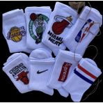 Çorap Dünyam Unisex 8 'li Seri Basketbol Neşeli Kolej Tenis Çorap - 36 - 44 - Beyaz