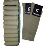 Çorapdiyarı & Stilteks Pamuklu Mevsimlik Asker Çorabı 6 Çift - 40 - 45 - Haki