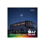 CoraxAds Fiber Optik Yıldız Tavan Aydınlatma Seti, Otobüs İç Mekan, 2000m Kablo, RGB-W LED, Akıllı Kontrol, 24x4x2.2 cm, Profesyonel Kurulum