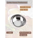 Çorba Kasesi Paslanmaz Kase Yoğurt Kasesi Meyve Kasesi Çelik 16 Cm