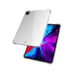 Corcishop Apple Ipad Pro 12.9 2021 (5.Nesil) Köşe Korumalı Şeffaf Silikon Tablet Kılıfı