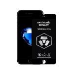 Corcishop Apple İphone Se 2 Tam Kaplayan Anti Statik Hayalet Süper Cam Ekran Koruyucu - Siyah
