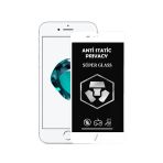 Corcishop Apple İphone Se 2020 Tam Kaplayan Anti Statik Hayalet Süper Cam Ekran Koruyucu - Beyaz