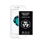Corcishop Apple İphone Se 3 2022 Tam Kaplayan Anti Statik Hayalet Süper Cam Ekran Koruyucu - Beyaz