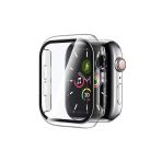 Corcishop Apple Watch Series 7 Uyumlu 41Mm Kılıf Clear Premium Slim Watchband Şeffaf