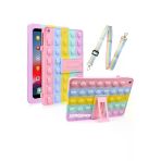 Corcishop Casper Via S40/L40 Modelleri Uyumlu Kılıf Popit Askılı Gökkuşağı Kılıf