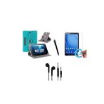 Corcishop Hometech Ideal 10S Uyumlu Set Universal Tablet Kılıfı Nano Ekran Koruyucu+Kalem Kulaklık