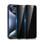 Corcishop Iphone 15 Plus & Iphone 15 Pro Max Uyumlu Hayalet Ekran Koruyucu Cam Privacy Parlak Ekran Camı Rika