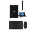 Corcishop Nubia Red Magic Nova Kılıf Universal Standlı + Bluetooth Klavye Mouse Set + Kalem Standlı