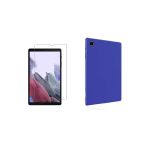 Corcishop Samsung Galaxy Tab A7 Lite Sm-T220 Sm-T225 8.7" Silikon Tablet Kılıfı + Kırılmaz Cam