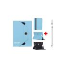 Corcishop Samsung Galaxy Tab Active5 Pro 10.1 Uyumlu Kılıf Universal Standlı + Dokunmatik Tablet Kalem Stylus