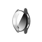 Corcishop Samsung Galaxy Watch 4 44Mm Saat Ekran Koruyucu Tam Kapatan Kasa Korumalı Şeffaf Kırılmaz Siyah