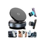 Corcishop Tesla Model Y/X/S/Juniper İçin Kablosuz Araç Telefon Tutucu Manyetik Aynaya Cama Zemine Yapışır K009