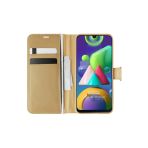 Corcishop Vivo Y20 / Y20s / Y11s Kılıf Standlı Kapaklı Korumalı Gold