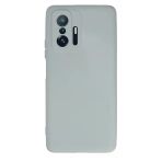 Corcishop Xiaomi Mi 11T Pro Ile Uyumlu Kılıf Nano Içi Kadife Buz Mavisi Renk Kamera Korumalı Silikon Kapak