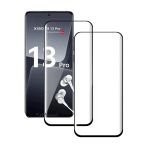 Corcishop Xiaomi Mi 13 Pro Uyumlu Ekran Koruyucu Cam Polymer Uv Esnek Nano Cam Tam Kaplar Oval Kenarlı