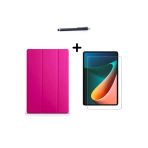 Corcishop Xiaomi Mi Pad 5 11 İnç Uyumlu Uyku Modlu Smart Tablet Kılıfı Ekran Koruyucu Ve Kalem Seti