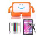 Corcishop Xiaomi Mi Pad 5 11" Uyumlu Kılıf Çocuk Karakter İbuy Silikon Set