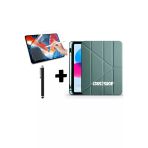 Corcishop Xiaomi Mi Pad 5 Tablet Kılıfı Kalemlikli Silikon Ekran Koruyucu Kalem
