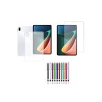 Corcishop Xiaomi Mi Pad 5 Uyumlu Silikon Kılıf + Nano Ekran Koruyucu + Kalem
