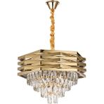 Corde 50'lik Gold Kaplamalı Kristal Avize - 10