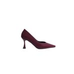 Cordelia Premium Bordo Saten Stiletto 7 cm Bordo Saten