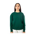 Coredra Basic Relaxed Fit Sweatshirt, XL, basic-relaxed-fit-sweatshirt, yeşil, kadın