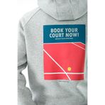 Coredra Book Your Court Now Regular Fit Kapüşonlu Sweatshirt, XL, book-your-courtregular-fit-h-, Gri, erkek