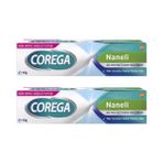 Corega 2x40 gr Naneli Diş Protezi Yapıştırıcı Krem