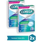 Corega 3 Dakikada Temizleyici 30 Tablet 2 Adet - yok