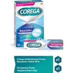 Corega Antibakteriyel Protez Tablet 30'lu + Tat Içermez Protez Yapıştırıcı Krem 40 gr