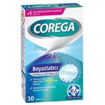 Corega Diş Protezi Beyazlatıcı Temizleyici 4'ü 1 Arada 30 Tablet