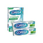 Corega Diş Protezi Temizleyici Tablet 30 Adet + Krem Naneli 40 Gr X 2 Adet