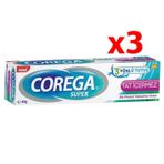 Corega Diş Protezi Yapıştırıcı Krem 40gr 3 Adet