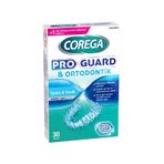 Corega Pro Guard & Ortodontik Günlük Diş Protezi Temizleyici 30 Tablet