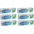 Corega Super 40GR x 6ADET Naneli Krem Üç Yönlü Tutma Özelliği ile Güçlü Diş Protez Yapıştırıcı
