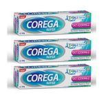 Corega Tat İçermez 3x40 gr Diş Protezi Yapıştırıcı Krem