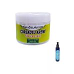 Çörek Otu Kremi + 100 ml / Rekza Çilekli Vücut Masaj Bakım Yağı 125 ml