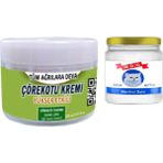 Çörek Otu Kremi 150 ml Büyük Boy Krem + Snow Kitten 50 ml Menthol Balm / Diz Dirsek Sırt Bel Iskelet ağrrlarina Masaj Seti - 1er