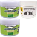 Çörek Otu Rahatlatıcı Bakım Kremi 2X150 Ml+Bee Cure Krem 150 ml - 1li