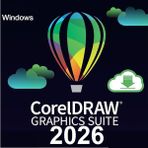 Corel CorelDRAW Graphics Suite/Technical Suite 2026 (Windows) - 1 PC Süresiz Dijital Kod