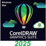 Corel CorelDRAW Graphics/Technical Suite 2025 (Windows) - 3 Cihaz Süresiz Dijital Kod