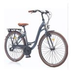 Corelli 2022 Corelli Merrie 28 Jant Şehir Tur Bisikleti - Gri - Gri - Kahverengi