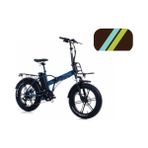 Corelli Broster Techla Fat Bıke Elektrikli Katlanır Bisiklet 42Cm Hd 20 Jant 7 Vites Metalik Kahverengi