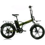 Corelli Broster Techla Fat Bıke Elektrikli Katlanır Bisiklet 42Cm Hd 20 Jant 7 Vites Metalik Yeşil
